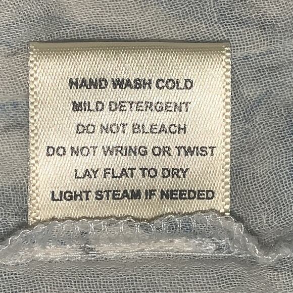 Lovestitch Halter Top Floral Print Size M Bohemian Green & Beige Stitching Trim - Picture 14 of 14